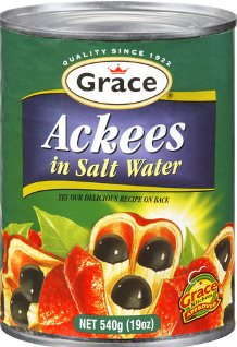 GRACE ACKEES 19 OZ. 

GRACE ACKEES 19 OZ.: available at Sam's Caribbean Marketplace, the Caribbean Superstore for the widest variety of Caribbean food, CDs, DVDs, and Jamaican Black Castor Oil (JBCO). 